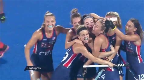 2019 fih hockey olympic qualifier uswnt vs india game 2 highlights youtube