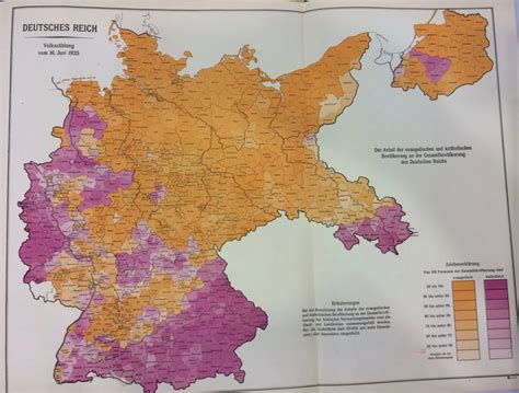 Deutschland oder offiziell die bundesrepublik deutschland ist der einwohnerreichste staat in mitteleuropa, mitgliedsstaat der europäischen union und deutsch: Konfessionen Deutschland Karte