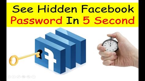 How To Show Hidden Passwords In Facebook View Hidden Passwords Behind