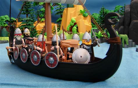 Mop Mad On Playmobil Playmobil Custom Viking Ship I3d V