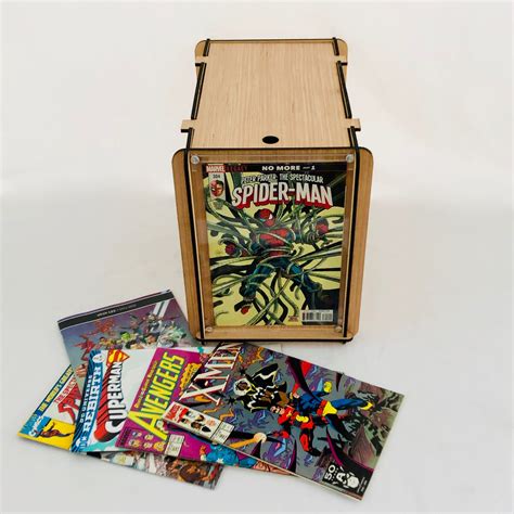 Comic Book Storage And Display Box With Lid Free Shipping In The Us