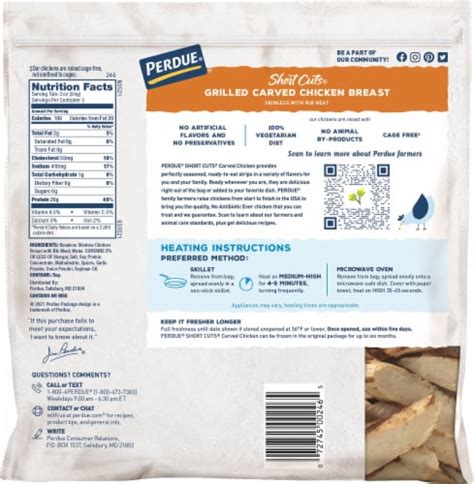 Perdue® Short Cuts® Grilled Carved Chicken Breast 9 Oz Pay Less Super Markets