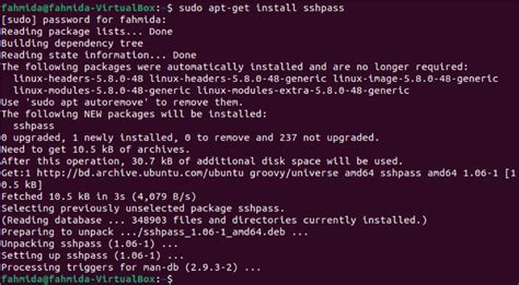 How To Use Sshpass For Non Interactive Ssh Login
