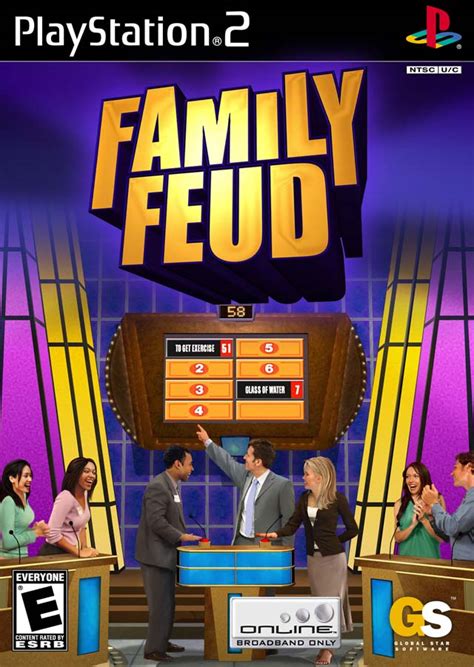 Challenge people 1 on 1 in classic feud fun answer the best feud surveys and play in the best gameshow game ever! Family Feud Sony Playstation 2 Game