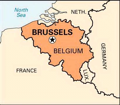 Navigate belgium map, belgium country map, satellite images of belgium, belgium largest cities map, political map of belgium, driving directions and traffic maps. Brussels: location -- Kids Encyclopedia | Children's Homework Help | Kids Online Dictionary ...