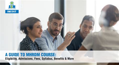 D) to provides computing knowledge and skill to individuals or organization. A Guide to MHRDM Course: Eligibility, Admissions, Fees ...