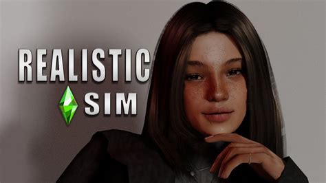 Making A Realistic Sim In The Sims Cc List Youtube