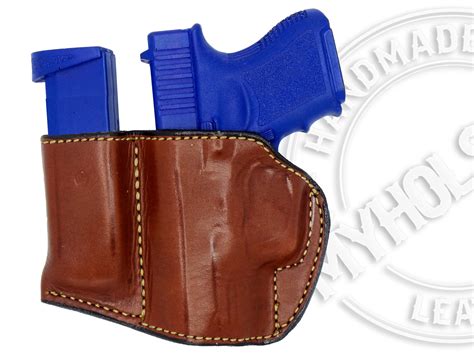 Holster And Mag Pouch Combo Owb Leather Belt Holster Fits Sandw Mandp