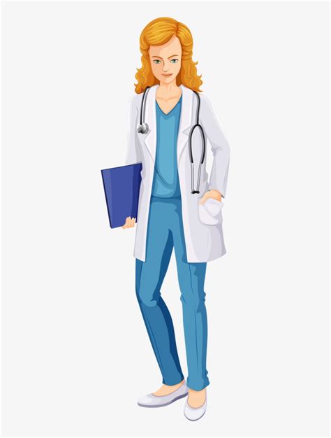 Female Clipart Medical Doctor Female Doctor Clipart Png Image