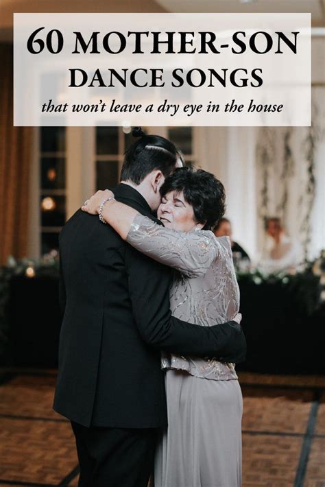 There are numerous aspects to a wedding, and even though the mother son dance is important, it is a sometimes overlooked aspect. The 60 Best Mother-Son Dance Songs for Your Wedding ...