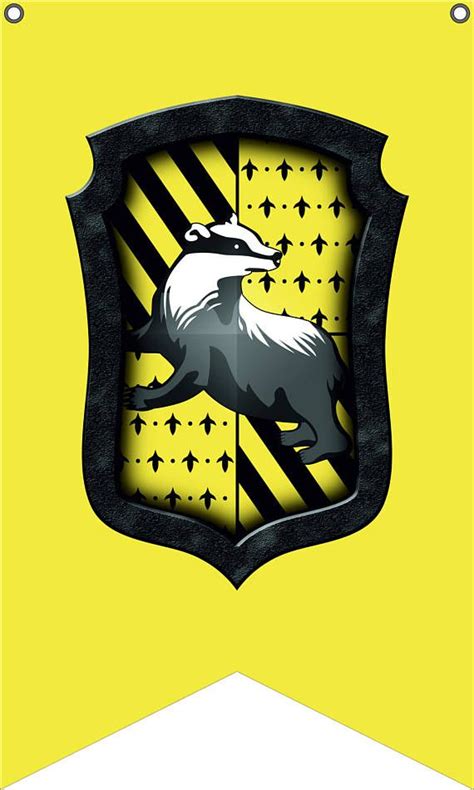 Harry Potter Flag Hufflepuff Portrait 3x5 Ft 90x150 Cm In 2020