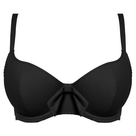 Freya Swim Nouveau Sweetheart Bikini Top Black As6700blk Poinsettia