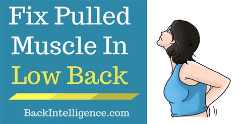 Pulled Muscle In Lower Back Best Treatments And Exercsies Pulled Back Muscle Treatment Back