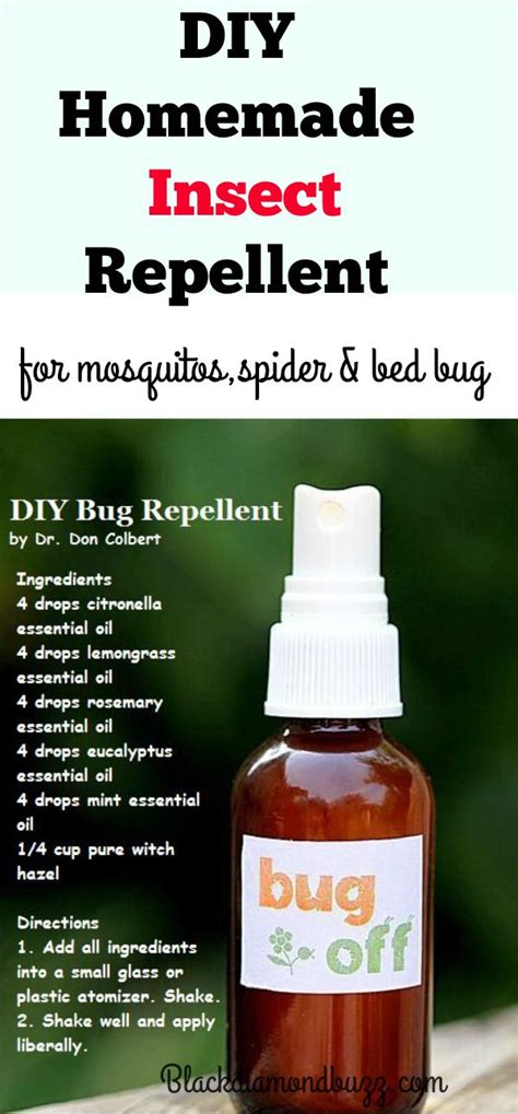 7 Best Essential Oil For Bug Spray At Home Mosquitoesbed Bug And Spider