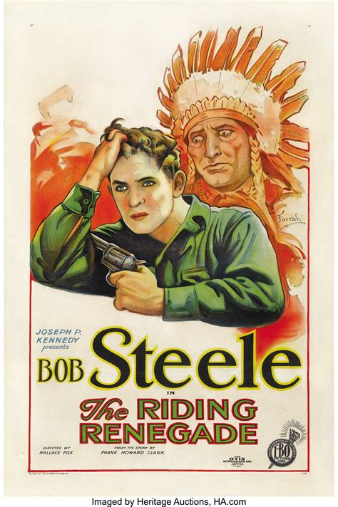 The Riding Renegade Fbo 1928 One Sheet 27 X 41 Movie Lot 29133 Heritage Auctions
