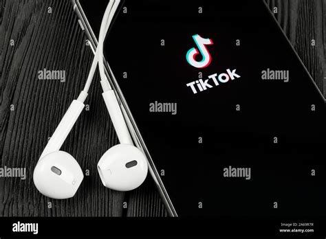 Helsinki Finland May 4 2019 Tik Tok Application Icon On Apple