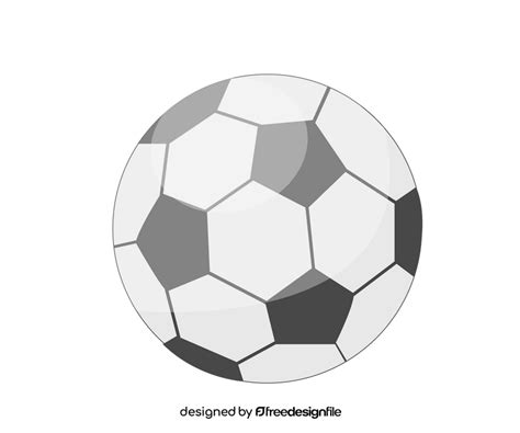 Cartoon Soccer Ball Clipart Vector Free Download