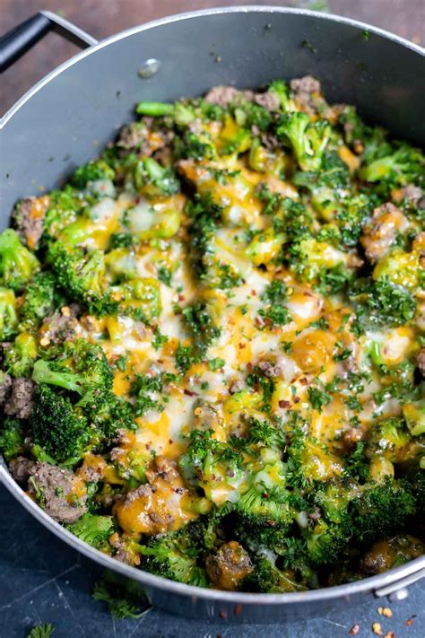 Keto Recipe With Ground Beef And Broccoli Simple Recipe