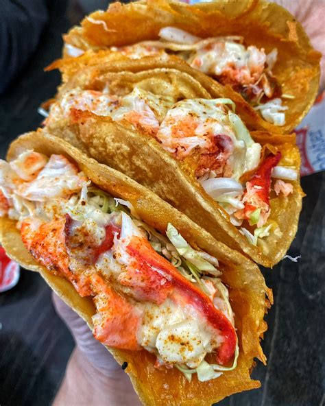 Lobster Tacos 3x Wicked Maine Lobster