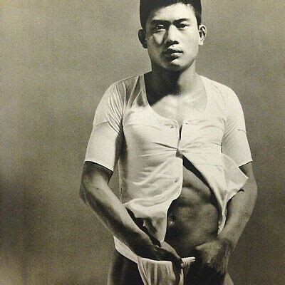 Tamotsu Yato Vintage Homoerotic Japanese Male Gay Interest X