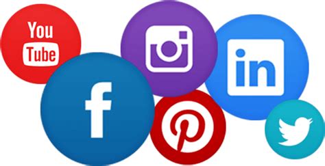 Facebook Instagram Twitter Logo Png Transparent Background Download