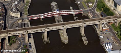 Aeroengland The High Level Bridge Newcastle Upon Tyne Aerial Photo