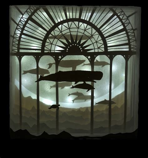 Enchanting 3D Scenes Are Illuminated Inside Paper Light Boxes