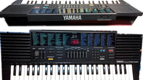 Yamaha Pss 380 Sound Demonstration And Edit Fm Synthesis Youtube