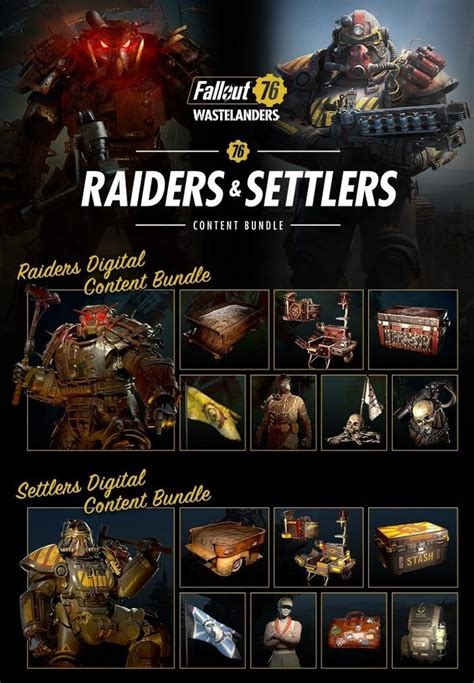 Buy Fallout 76 Raiders And Settlers Content Bundle Dlc Xbox One Xbox