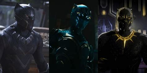 Every Mcu Black Panther Suit Ranked