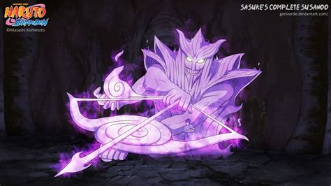 Sasukes Complete Susanoo By Goriverde On Deviantart Naruto Pictures
