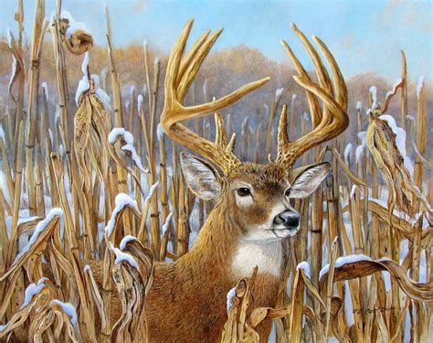 You can do both with these diy diamond painting kits! Carol Decker Wildlife Art Studio | | Deer painting, Deer ...