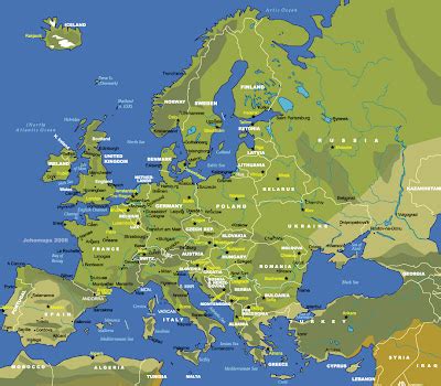 Europe Landkarte Bilder Europa Karte Region Provinz Bereich