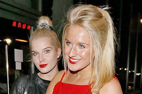 Helen Flanagan Looks Hot Partying In Manchester With Sister On 21st