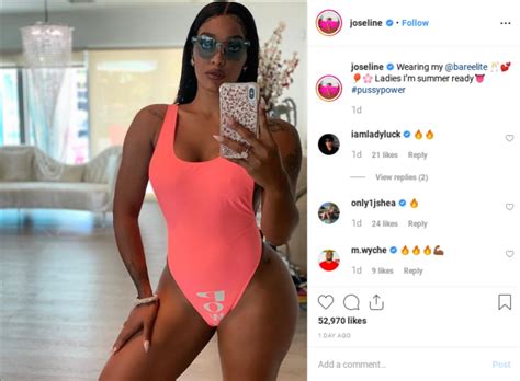 Joseline Hernandez Deemed The Baddest B Tch After She Flosses In Sexy Swimsuit