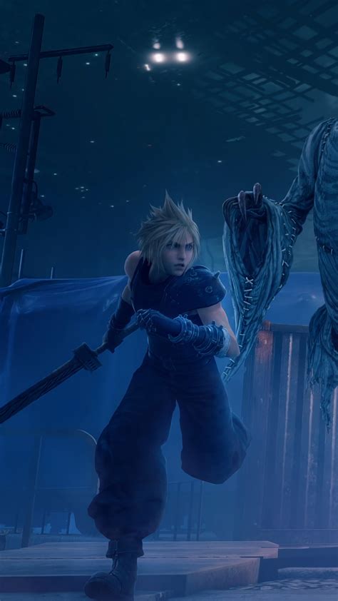 324995 Final Fantasy 7 Remake Cloud Strife 4k Phone Hd Wallpapers Images Backgrounds