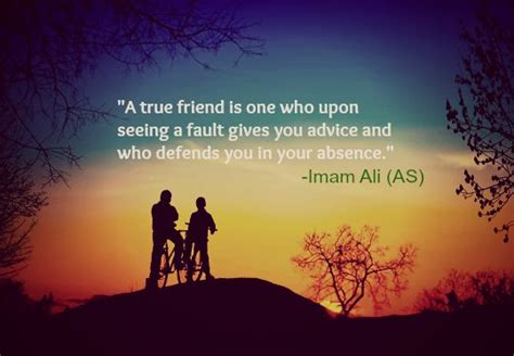 A True Friend Is One Who Upon Seeing A Fault Gives You Advice And Who