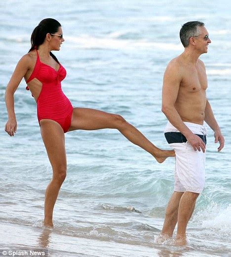 Gary Lineker S Wife Danielle Bux Shows Off Some Nifty Footwork Of Her