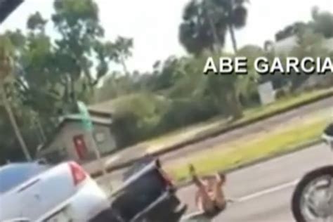 Car Runs Over Couple S Motorcycle In Shocking Road Rage Caught On Video