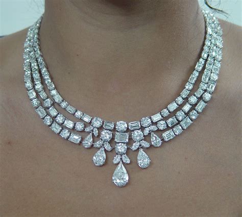 Wow These Simple Diamond Necklace Are Really Stunning Image 7041063939
