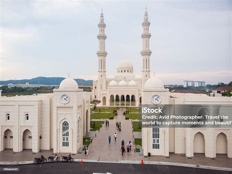 Aerial View Of Masjid Sri Sendayan Stock Photo Download Image Now