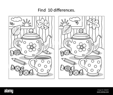 Free Printable Spot The Difference Puzzles For Adults Printable Templates