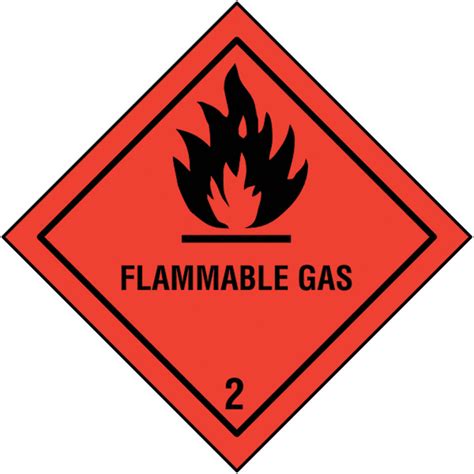 Flammable Diamond Sign Safety Hazard Labels Morsafe Uk