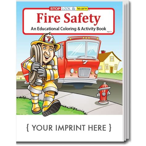 Fire Safety Coloring And Activity Book