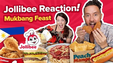 Foreigners First Time Trying Jollibee In The Philippines Massive