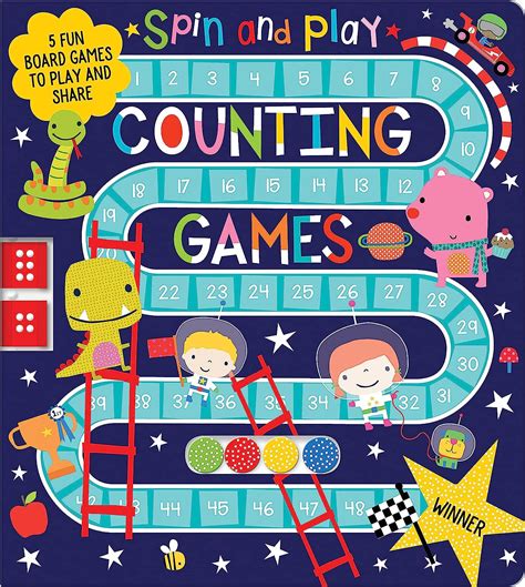 Amazon Counting Games 5 Board Games To Play And Share Make Believe Ideas Ltd Machell Dawn