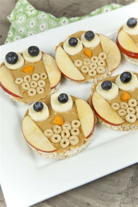On average 1 page are viewed each, by the estimated 33 daily visitors. Fun Food For Kids: Owl Rice Cakes | Healthy Ideas for Kids