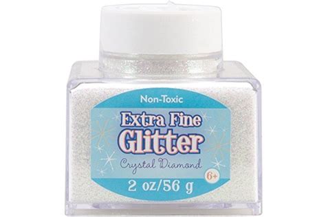 Sulyn Extra Fine Crystal Diamond Glitter Stacker Jar 2 Ounces Non To