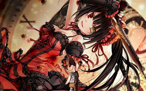 Korarlin anime character, black haired female anime character. Red and Black Anime Wallpaper (72+ images)