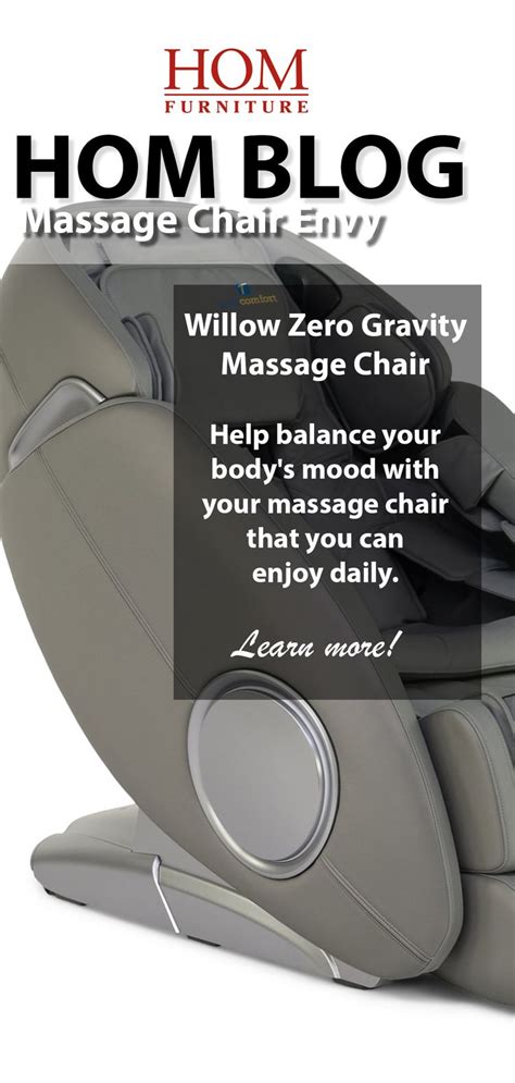 Willow Zero Gravity Massage Chair By Total Hom Furniture In 2021 Massage Chair Massage Gravity